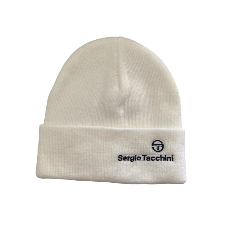 Bonnet Sergio Tacchini NOX Blanc et Noir