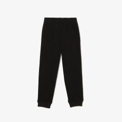 PANTALON DE SURVÊTEMENT COLOR BLOCK NOIR LACOSTE ENFANTS