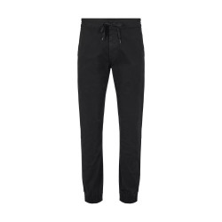 Chino Hugo slim fit en gabardine de coton stretch DAVIDON224D Noir