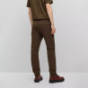 Chino slim fit en gabardine de coton stretch
