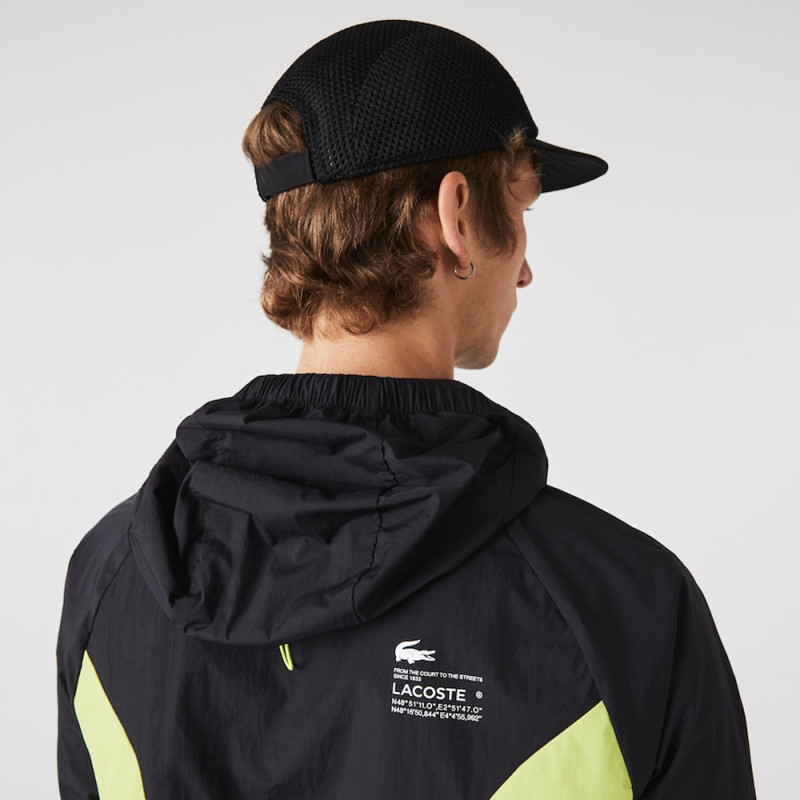 Coupe-vent homme Lacoste SPORT fonction compressible Chez DM'Sports