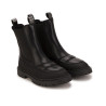 Bottines en cuir BOSS Noir