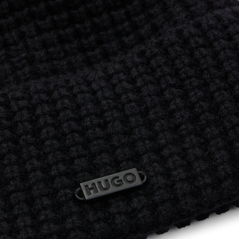 Bonnet Xaffle 50482640 HUGO noir
