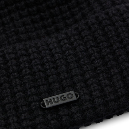 Bonnet Xaffle 50482640 HUGO noir