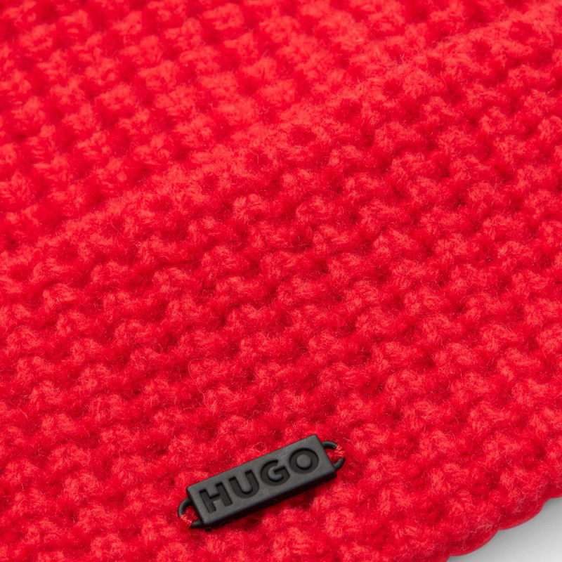 Bonnet Xaffle 50482640 HUGO rouge