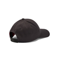 CASQUETTE MEN X 576-231 HUGO NOIRE EN COTON AVEC PATCH LOGO BRODÉ DORÉ