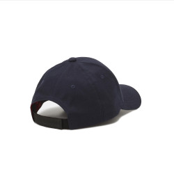 CASQUETTE MEN X 576-231 HUGO BLEUE MARINE EN COTON AVEC PATCH LOGO BRODÉ ARGENTÉ