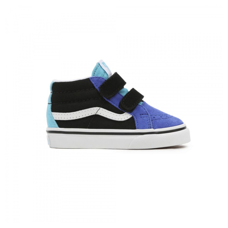 Baskets VANS Sk8-Mid Reissue V bleues bébés