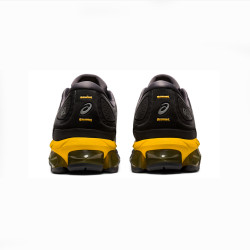 baskets noir jaune