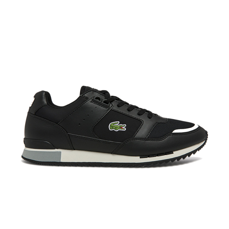 Baskets Partner Piste 01201 LACOSTE noires hommes