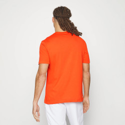 T-shirt à col rond LACOSTE orange