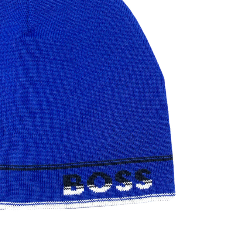 Bonnet 50475517 BOSS Bleu