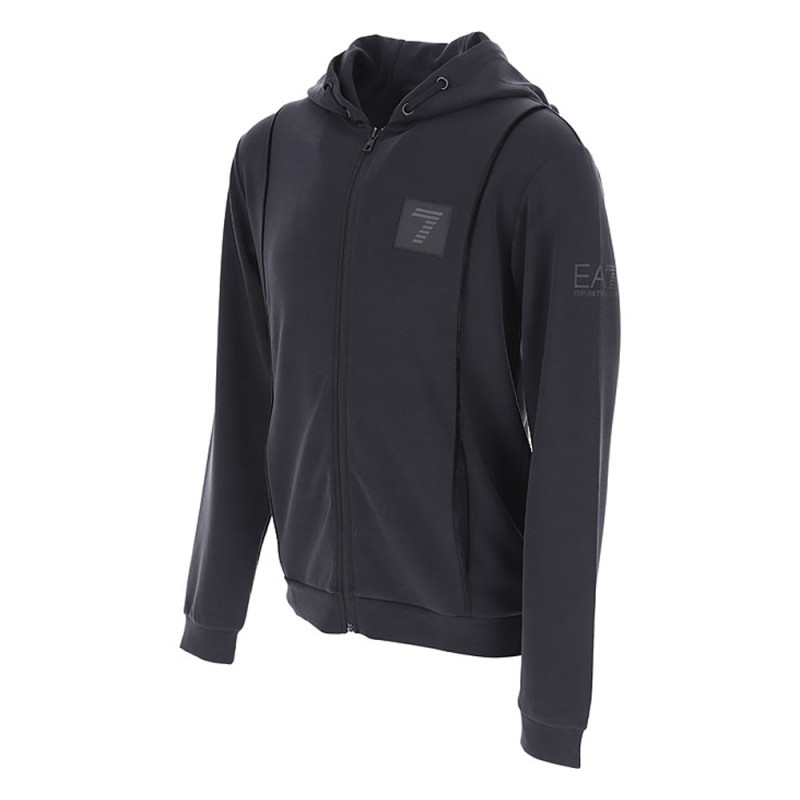 Gilet à capuche Noir