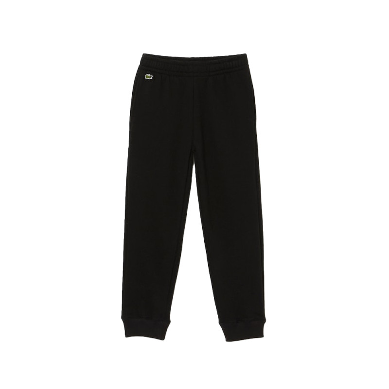 PANTALON DE SURVÊTEMENT COLOR BLOCK NOIR LACOSTE ENFANTS