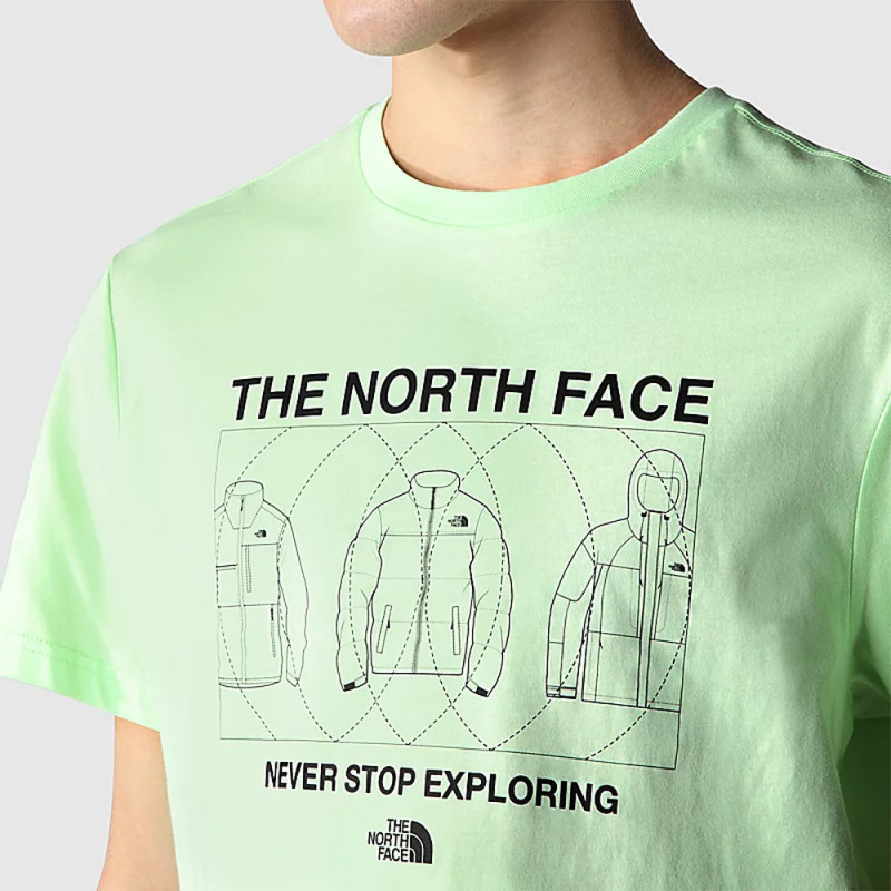 M COORDINATES TEE S/S 2 THE NORTH FACE VERT