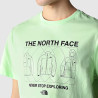 M COORDINATES TEE S/S 2 THE NORTH FACE VERT