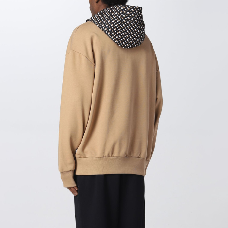 SWEAT A CAPUCHE BEIGE