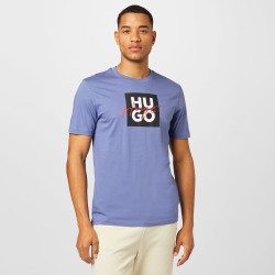 T-SHIRT EN JERSEY DE COTON VIOLET