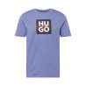 T-SHIRT DALPACA HUGO EN JERSEY DE COTON VIOLET