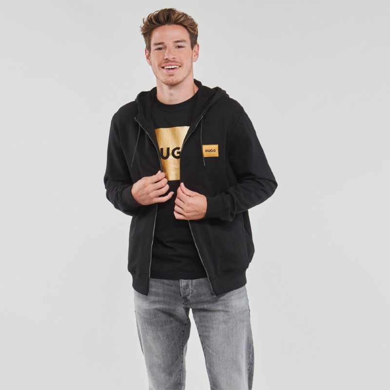 Sweat à capuche zippé Hugo