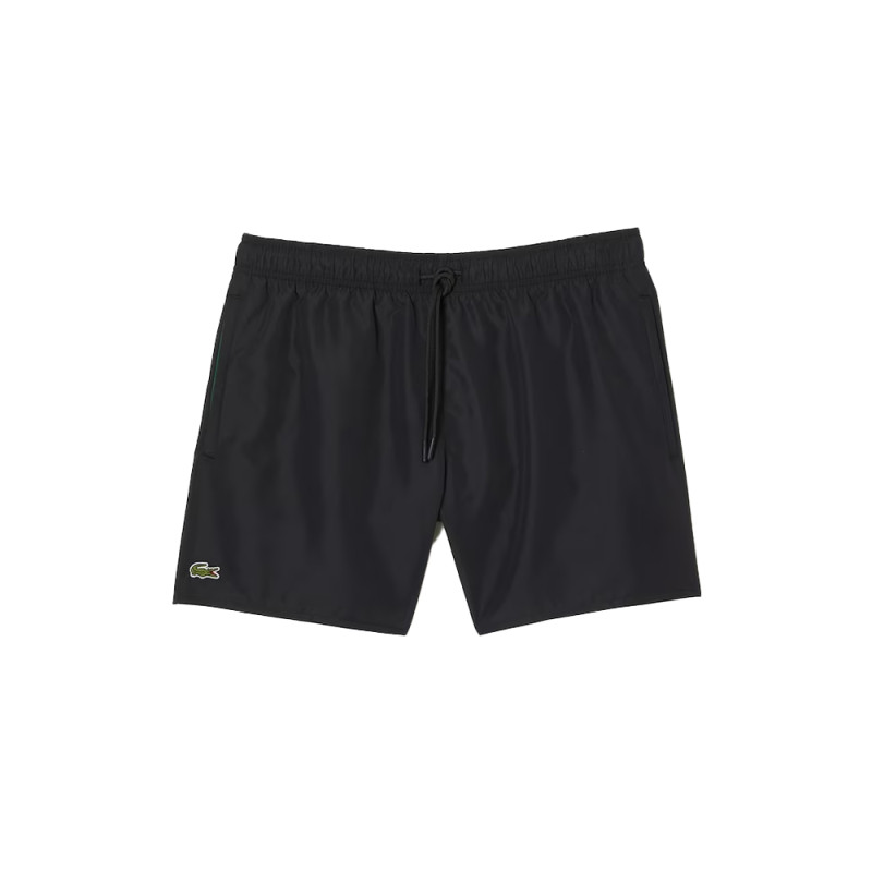 SHORT DE BAIN LACOSTE LÉGER UNI À SÉCHAGE RAPIDE