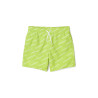 SHORT DE BAIN ENFANT LACOSTE AVEC IMPRIMÉ SIGLÉ CONTRASTÉ