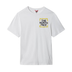 T-SHIRT GRAPHIC THE NORTH FACE BLANC