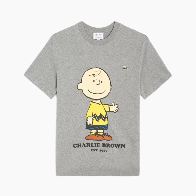 T shirt Lacoste X PEANUTS (Charlie Brown)