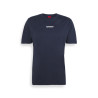 T-shirt Hugo Boss Durned_U211 en jersey de coton avec logo brodé de la nouvelle saison