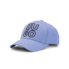 CASQUETTE MEN X 576 D-17 HUGO VIOLETTE EN COTON AVEC LOGO BRODÉ NOIR