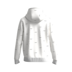 SWEAT À CAPUCHE RELAXED FIT BLANC