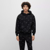 SWEAT À CAPUCHE NOIR HUGO