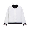 SWEAT ZIPPÉ BOSS ENFANT BLANC