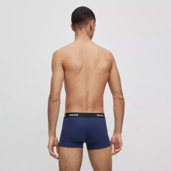 LOT DE TROIS BOXERS COURTS BLEU MARINE