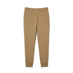 PANTALON DE SURVÊTEMENT HOMME LACOSTE EN MOLLETON DE COTON BIOLOGIQUE BEIGE