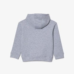 SWEATSHIRT À CAPUCHE LACOSTE AVEC MARQUAGE CONTRASTÉ