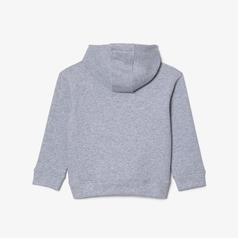 SWEATSHIRT À CAPUCHE LACOSTE AVEC MARQUAGE CONTRASTÉ