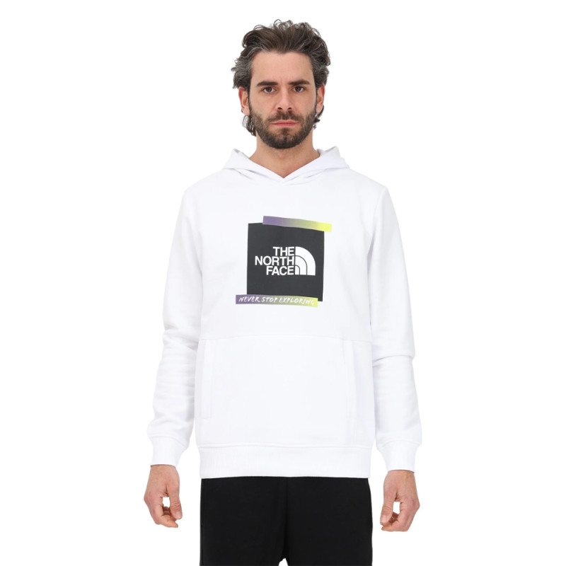 SWEAT À CAPUCHE BLANC THE NORTH FACE