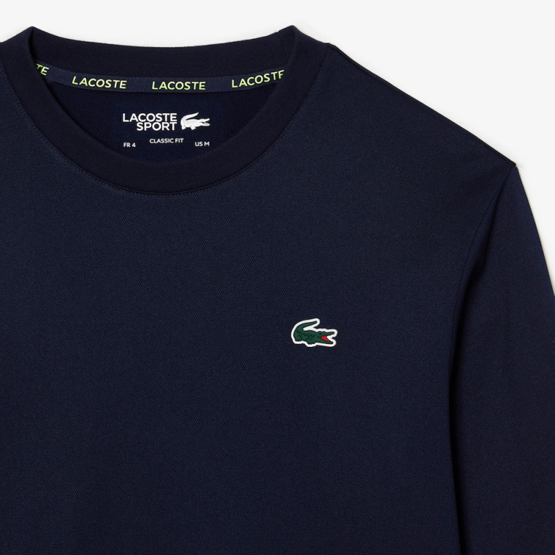 SWEATSHIRT LACOSTE BANDES SIGLÉES