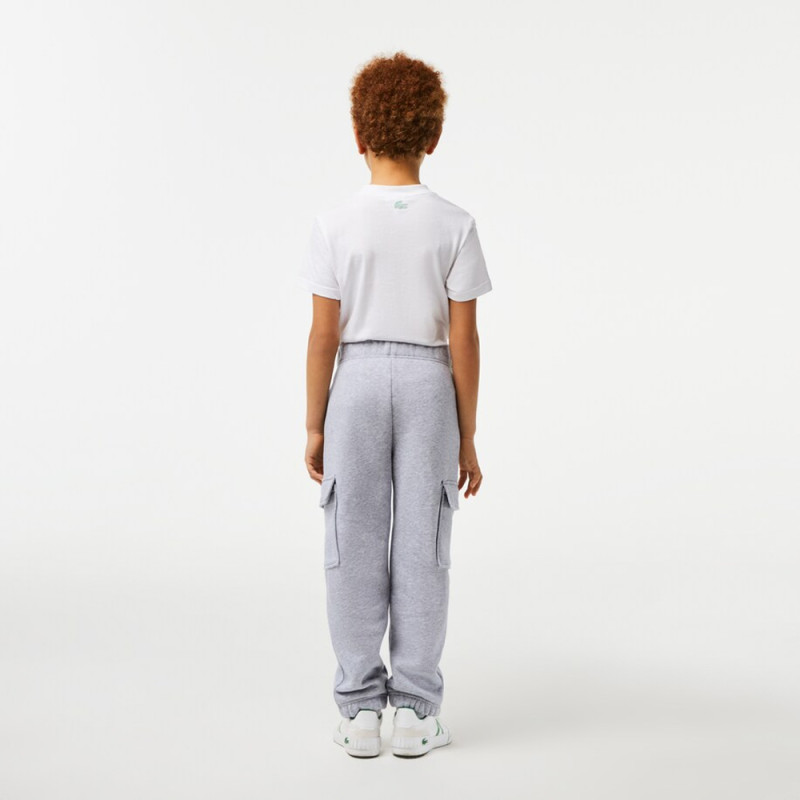 PANTALON DE SURVÊTEMENT ENFANT GRIS LACOSTE