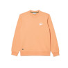 SWEATSHIRT ORANGE COL ROND AVEC INSCRIPTION DANS LE DOS LACOSTE