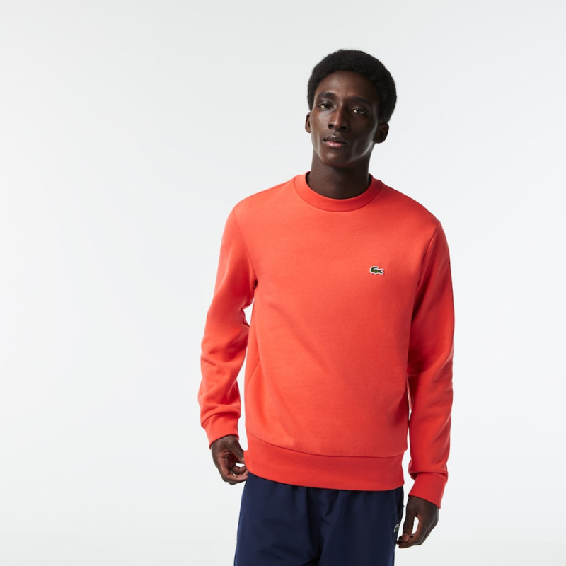 Sweatshirt Homme Lacoste en molleton gratté chez DM'Sports