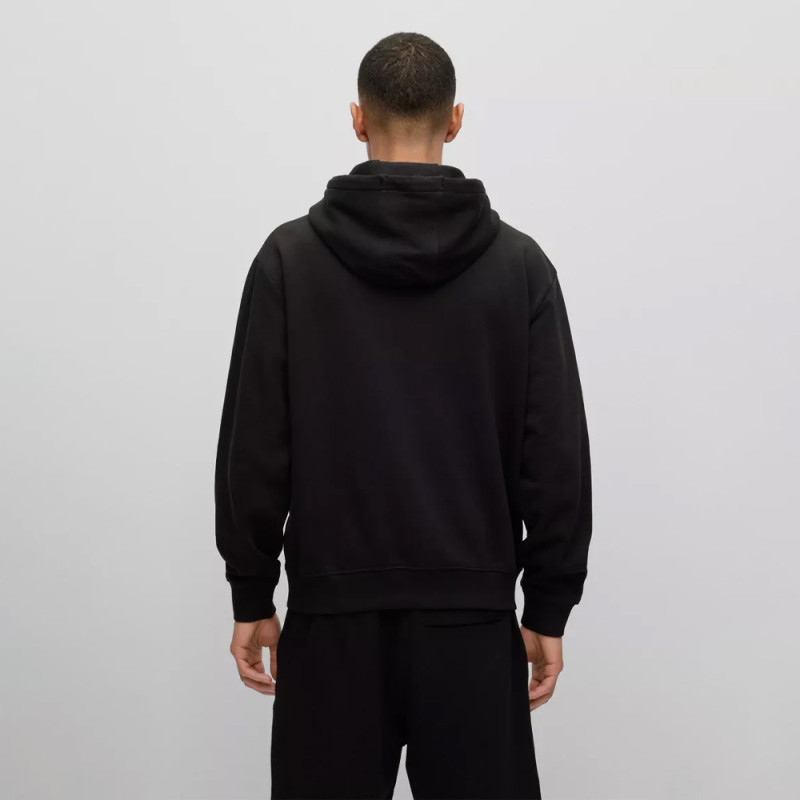 SWEAT À CAPUCHE RELAXED FIT EN MOLLETON DE COTON