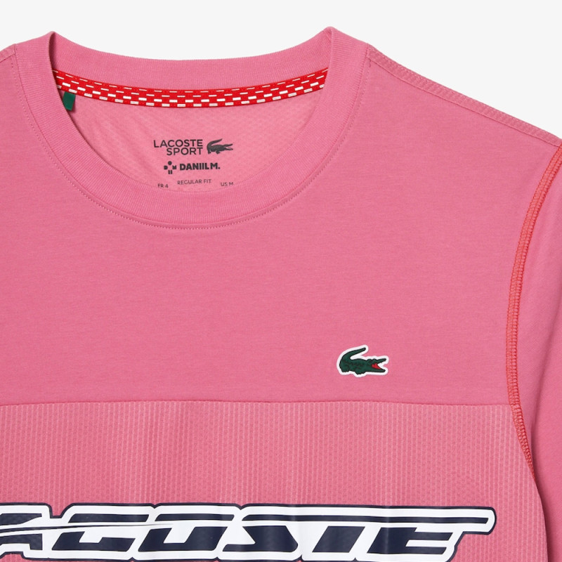 T-SHIRT HOMME LACOSTE TENNIS X DANIIL MEDVEDEV EN
