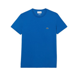 T-SHIRT LACOSTE COL ROND EN JERSEY DE COTON PIMA UNI