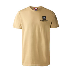 T-SHIRT COL ROND CAMEL COORDINATES S/S THE NORTH FACE