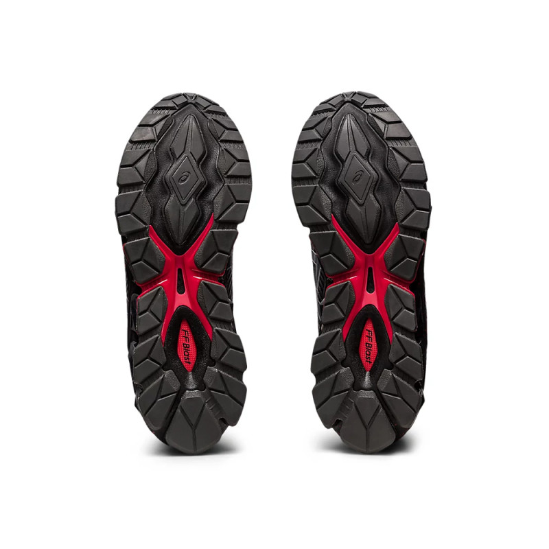 BASKETS ASICS NOIRES ET ROUGES