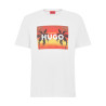 T-SHIRT BLANC 50488952 DULIVE U232 HUGO
