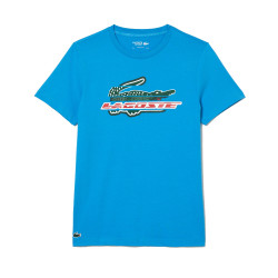 T-shirt TH5156 Lacoste Sport bleu