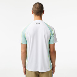 T-shirt homme Lacoste Tennis blanc